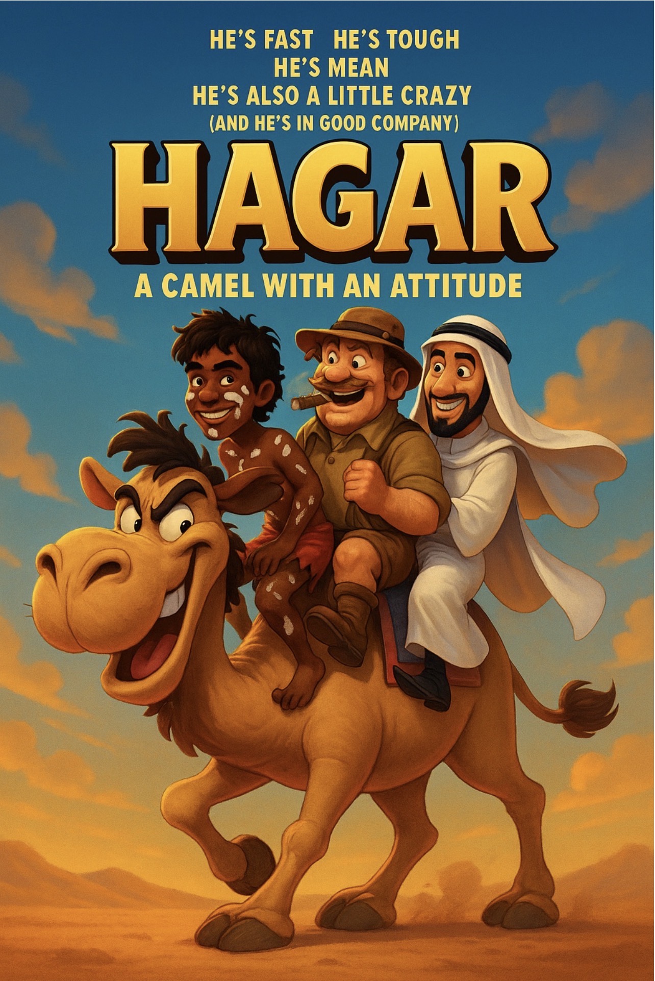 HAGAR — Official Poster — A Camel With An Attitude